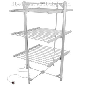 Three Tiers Stand ECO Laundry Towel Drying Rack Hanger  Electric Baby Clothes Hanger with CE RoHS Erp Certification