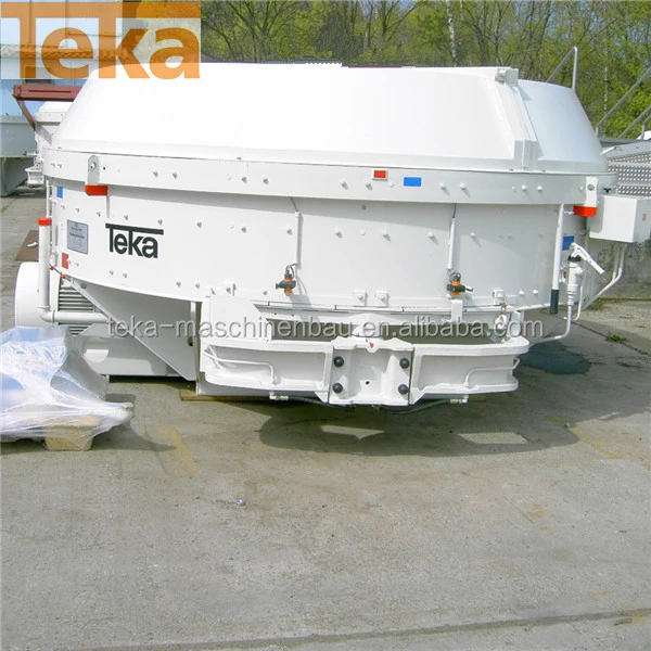 THZ3000 Teka Turbine Pan Type Industrial Cement Mixer