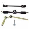 tie rod atv parts for 110cc Go Kart Steering Wheel Part Assembly Tie Rod Rack Adjustable Shaft 33"-35