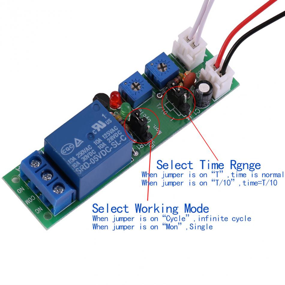 Control Relay Timer Module Buy Timer Relay Delay Module Adjustable Cycle Timer Time On/off Switch ...