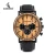 Import Top brand auto date face stopwatch Quartz Wristwatches men wood watch from China