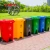 Top manufacturers 120 liter plastic garbage pedal trash can waste dust bin dump cart with wheels