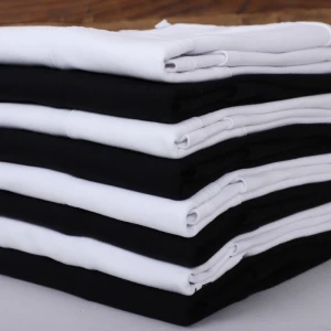 TOPKO high quality ladies streetwear women men unisex cotton blank plain black custom logo print oversized  tshirt