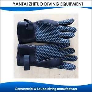 trading manufacture comfortable silicone swimming glove for diving