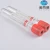 Import Transparent glass pet manufacturers blood test tube with red color top from China