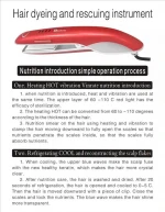 Treatment for damaged Hair care dyeing and rescuing instrument machine