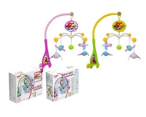 TT040496 EN71 baby crib music mobile, hanger birds musical mobile for baby toys kids child