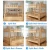 Import Twin Modern solid wood double bunk beds kids children bunk bed for sale from China