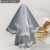 Import Two -Layers Ivory Bridal  Beading Veil  Appliqued Wedding Veils with Comb from China