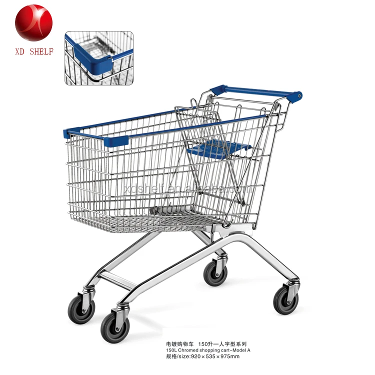 Two wheels shopping cart shopping trolley luggage