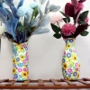 Unbreakable Silicone Vase Drop-Resistant Ceramic Shape for Dried Flower Home Decoration Plastic Vases Genre
