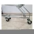 Unfolding Supermarket Shopping Carts Shopping Trolley with PU Wheels