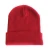 Import Unisex Label Wholesale Custom 100% Acrylic  Plain Ribbed Knit Beanie Cap With Custom Tags from China