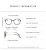Import UNOC Tr90 Frame Optical Transparent Glasses Clear Lenses Women Mens Pink Myopia Eyeglasses Frames Spectacles Optical Frames from China