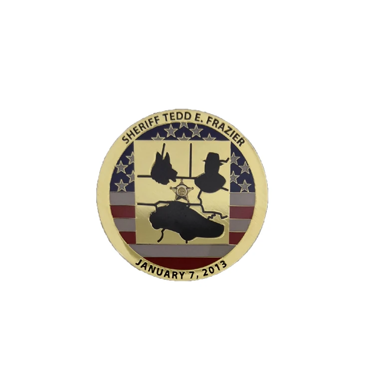 USA custom military enamel epoxy resin coin souvenir