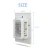 Import US/AU Standard Smart WIFI Touch Wall Switch with Fan and Light Control from China