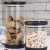 Import Used in kitchen food material glass storage jar glass food container from China