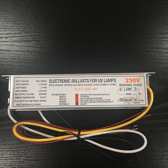 UV-TEC  UV Lamp  Electronic Ballast  PL11-425-40