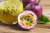 Import Vacuum Pack Packing Natural Frozen Purple to Yellow Sweet Passionfruit With Seeds Packing 10kg per bag from Hungary