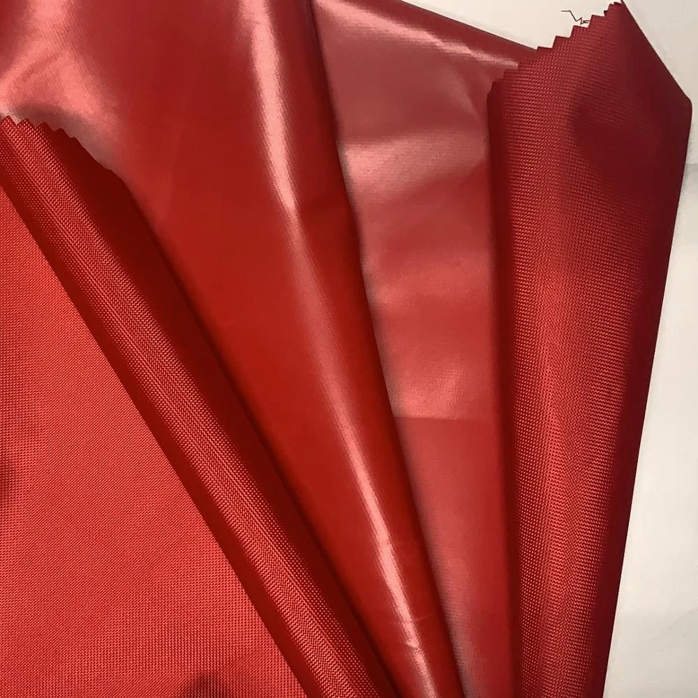 Versatile 420D Oxford Solid Dyed PVC Coating with Fire Retardant for Bag/Luggage and Tent/Tarpaulin Fabric