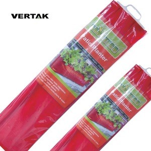 VERTAK 100L red rectangle vegetable grow planter bag/plant nursery bag/patio large growing bags