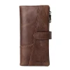 Vintage style Genuine Leather Main Material and Fashion Style men wallet genuine leather