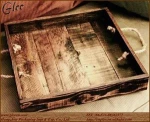 vintage timber wooden tray with handle wooden craft