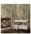 Import Vintage wood grain wallpaper, interior home decoration wall, restaurant, bar, hair salon American style wallpaper from China