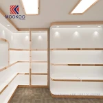 Wall Display Shelves Shoes Shop Acrylic Display Furniture Design