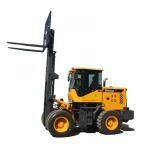 warehouse  5 ton forklift 4x4 four wheel drive diesel  forklift