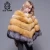 Import Warm Winter Luxury fox fur With Fluffy Fox Fur Trim Cloak from China