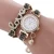 Import watch Fashion PU belt winding bracelet watch from China