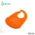 Waterproof Adjustable Snaps Baby Bibs For Infants And Toddlers With Food Catcher Pocket silicone baby bib
