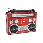 Waxiba Multi Band Home Radio Portable Am Fm Sw Radio with Rechargeable Battery