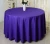 Import Wedding Decoration Solid Color Polyester Overlay Table Cloth Round Wedding Table Cloth from China