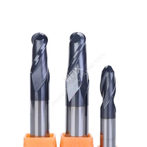 WEIX carbide 2 flutes ball nose endmill milling cutter for CNC usage GP2B