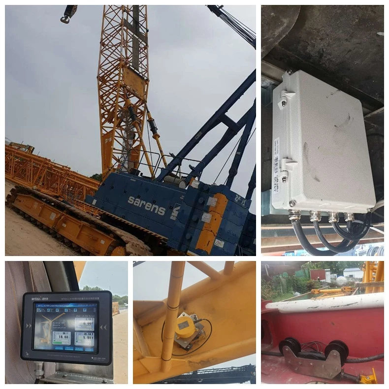 well reputed spider computer crane safety control system for engineering construction machinery