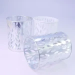 White Metal Pen Holder for Desk Makeup Brushes Cup Small Item Storage Pencil Holders Office & Home Packing