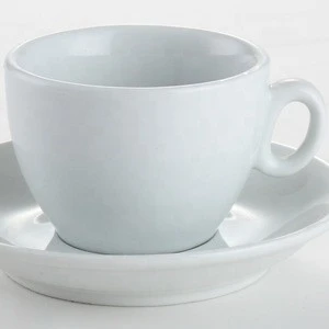 white porcelain bulk tea cup and saucer sets