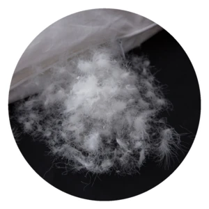 Wholesale 10% washed white goose down 90% goose feather from factory supply
