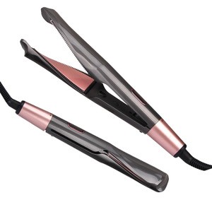 Wholesale 2 in 1 Flat Irons Hair Styling LCD Display Twist Hair Straightener Curler