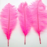 wholesale 40-45cm pink Ostrich Feather, colour ostrich feather