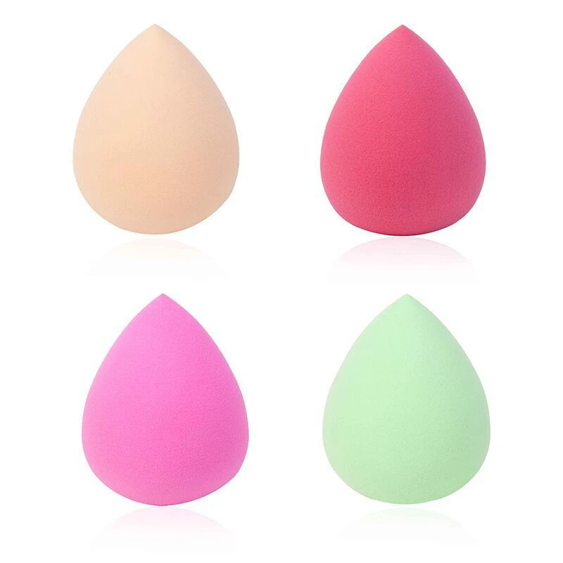 Wholesale Beauty Egg Shape Cosmetic Powder Puff Non Latex Oval Makeup Sponge