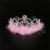 Import Wholesale Cheap Birthday Girl Princess Feather Headwear and Plastic  doll Tiara Crown from China