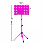 wholesale colorful Adjustable   folding sheet   page holder book stand  big music stand