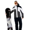 Wholesale crane ski clothing waterproof men functional snowboard jacket wear