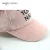 Import Wholesale Custom velvet baseball hat pink rose winter caps for women from China