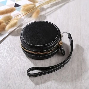 wholesale dropshipping Camera Zipper PU Leather Case Bag with Hand Strap for Casio TR-M10 / TRM MINI