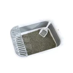 Wholesale Durable Cat Litter Box Semi-Closed Splash-Proof Plastic Toilet for Pets New Usage