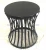Import wholesale factory manufacturing round modern small side table Round Drum Side Table Metal Iron Coffee Table and Stool from India